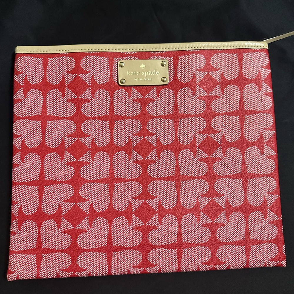 Kate Spade zip top pouch